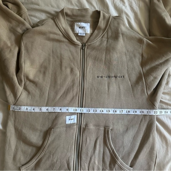 WTAPS Men's Gps Zip Through Bomber Jacket in Coyote Brown X03 -  Large - Picture 13 of 14